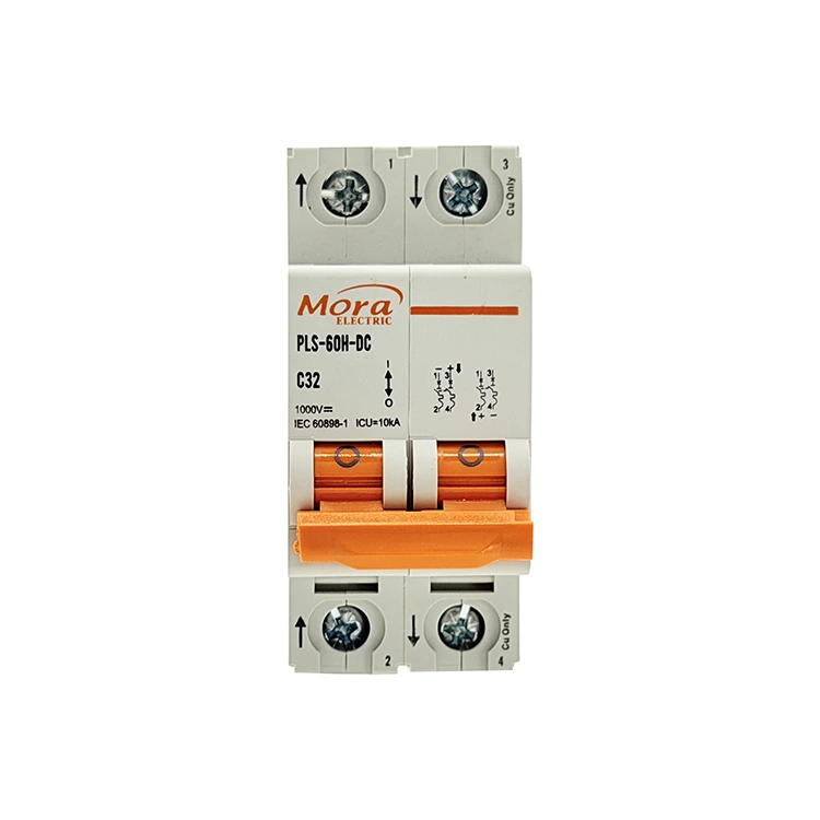 Bộ ngắt mạch DC 2 cực C65